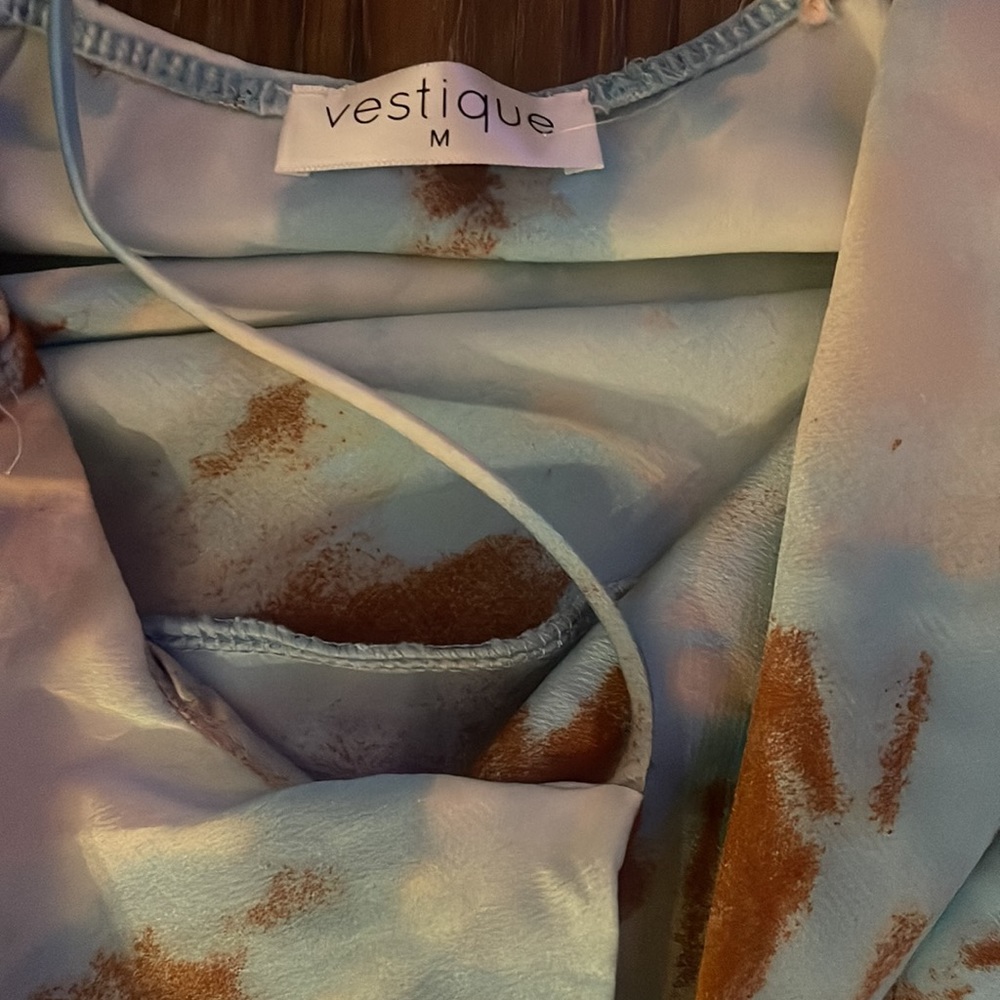 Slip Dress 💙🦋🍑 - Picture 6 of 8